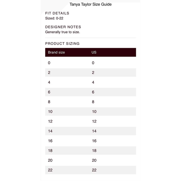 Tanya Taylor Red Printed Zora Dress Size 6 City Cocktail - Picture 10 of 10